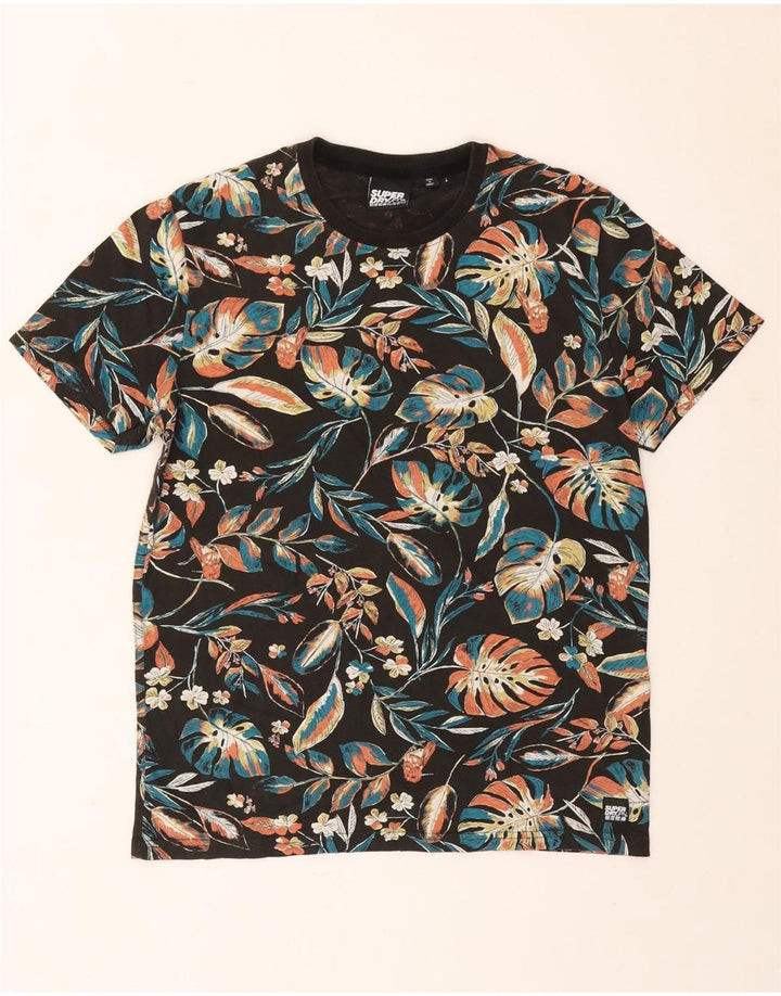 Tricou grafic pentru bărbați Superdry Top mare, multicolor, floral