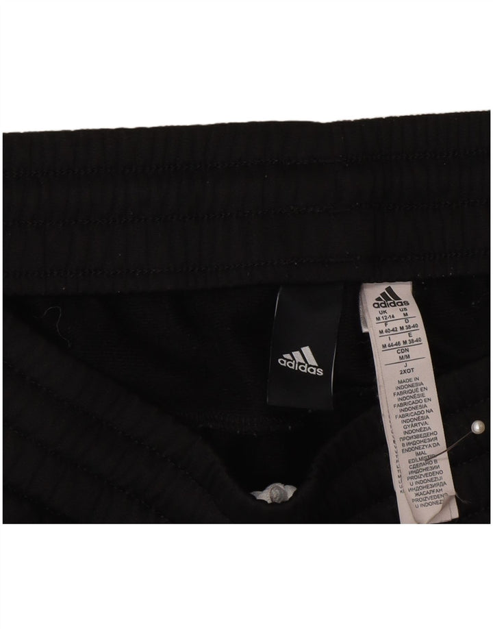 Pantaloni de trening Adidas pentru femei UK 12/14 Poliester mediu negru