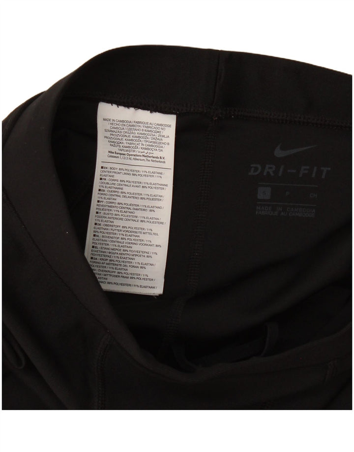 Leggings Dri Fit Nike pentru bărbați, poliester negru mic