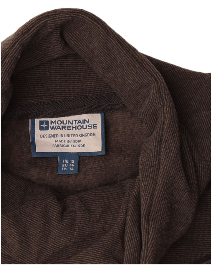 Pulover pentru damă Mountain Warehouse cu gât rulat, UK 18 XL, gri