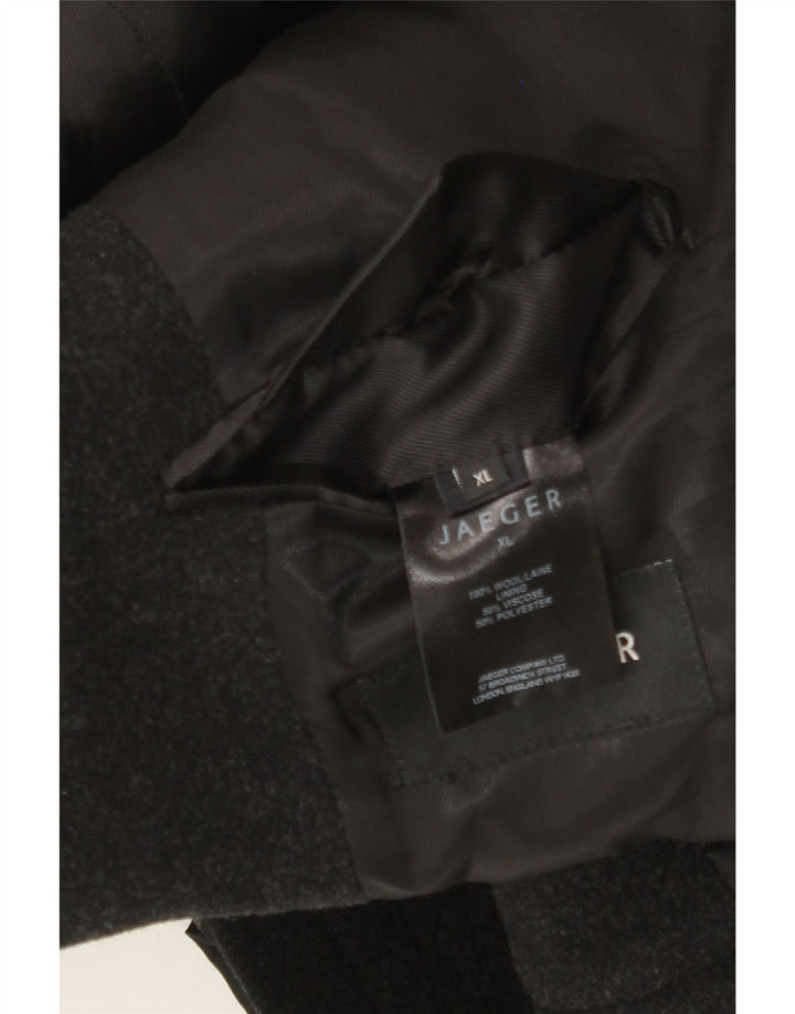 Jaeger Pardesiu pentru bărbați UK 42 XL Lână gri