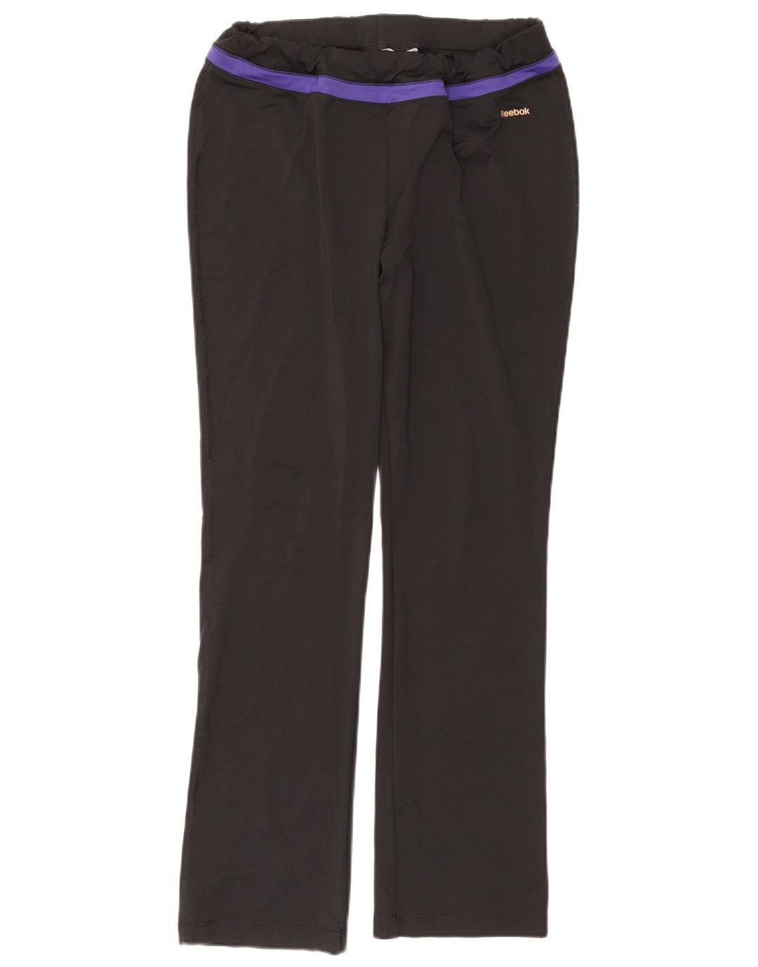 Pantaloni de trening REEBOK pentru femei UK 14 Poliester negru mare