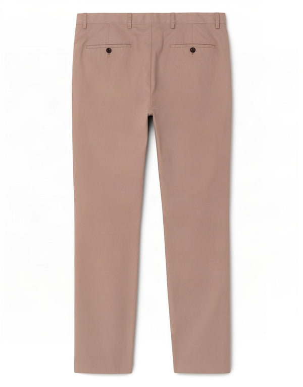 Pantaloni chino pentru bărbați Marks & Spencer, cu ajustare normală, L34 L32, poliester gri