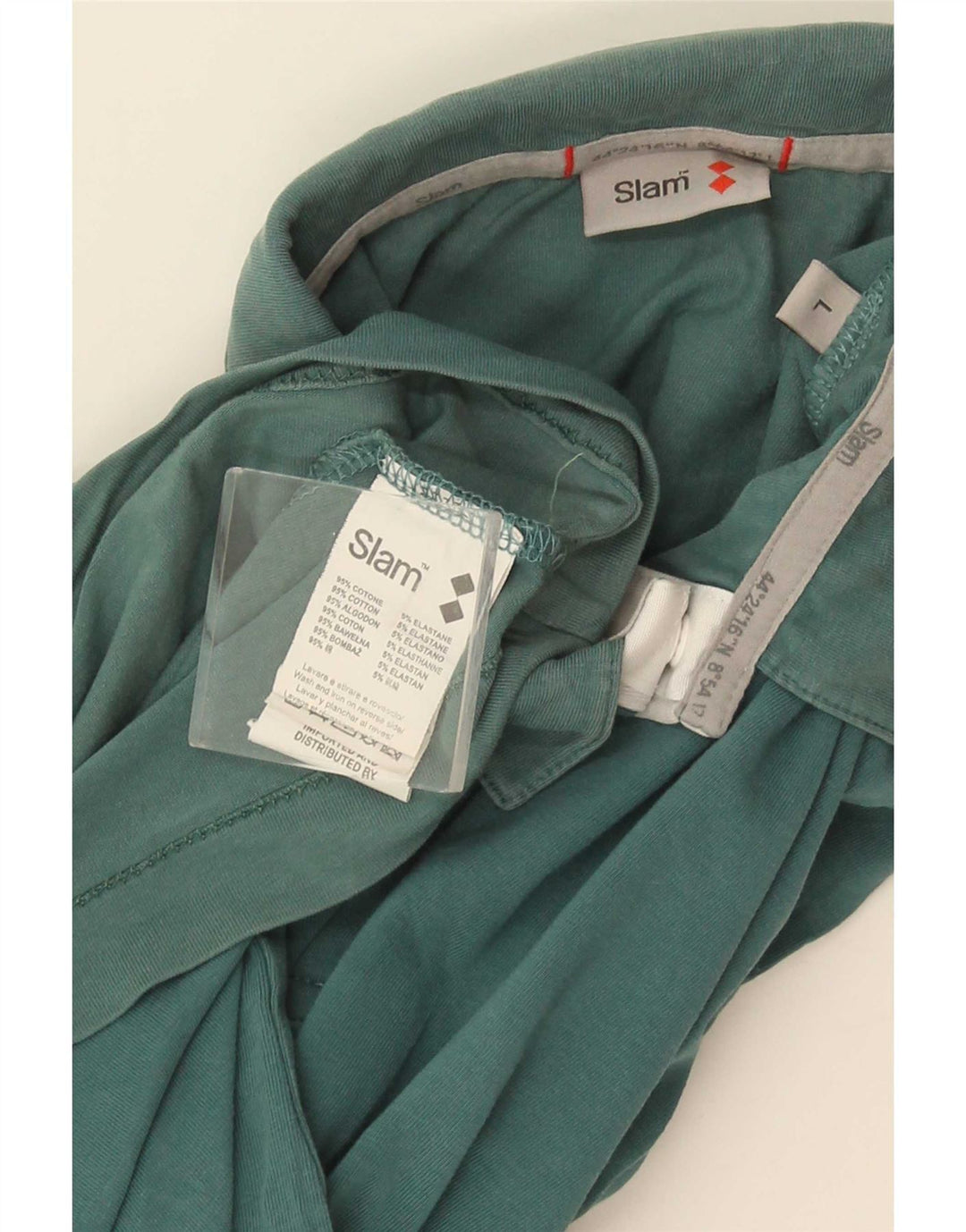 Tricou polo Slam pentru femei UK 14 mare, albastru, bumbac