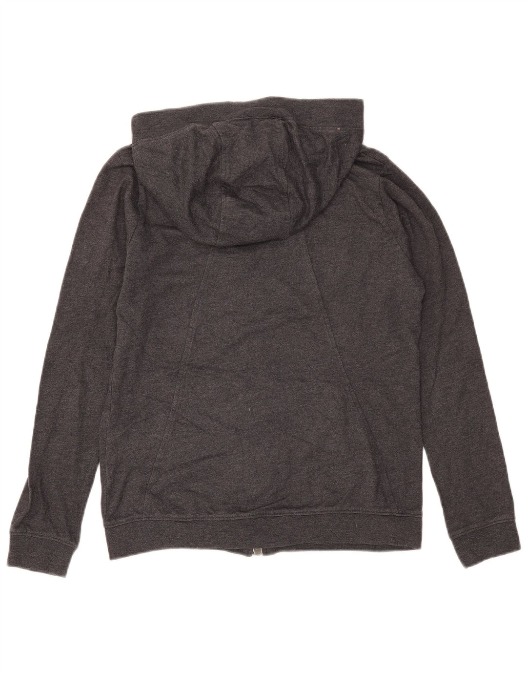 Pulover Nike pentru femei, cu fermoar, UK 14, poliester, gri mediu