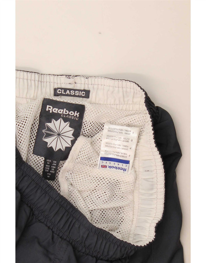 Pantaloni scurți sport Reebok Classic Graphic pentru băieți 9-10 ani, gri poliester