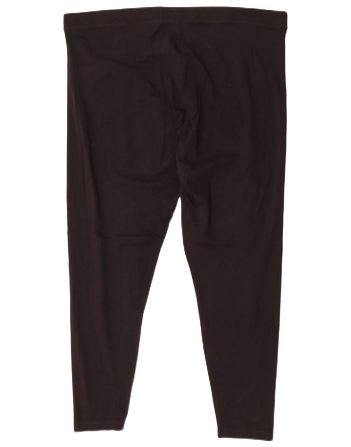 Leggings pentru femei Marks & Spencer UK 20 2XL bumbac negru