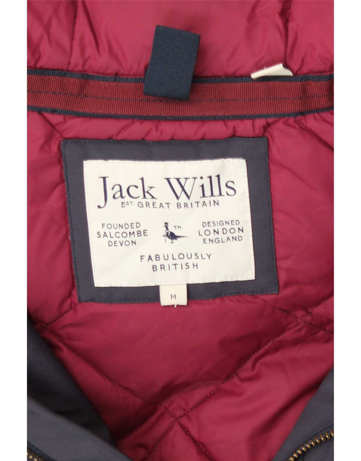 Jachetă căptușită cu glugă Jack Wills pentru bărbați UK 38 Medium Bleumarin