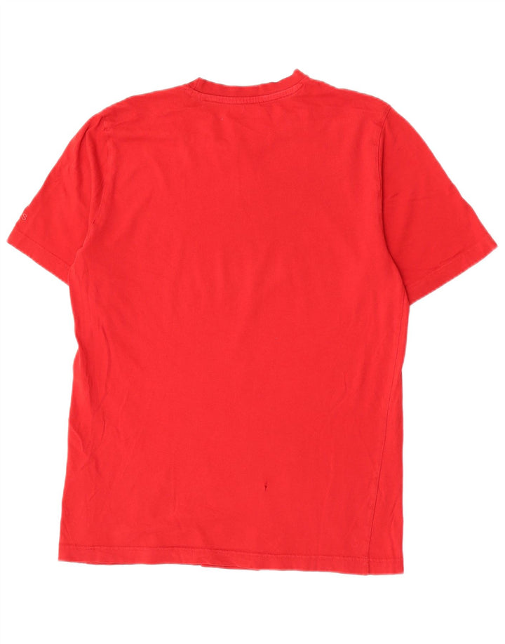 Tricou grafic pentru bărbați Adidas Top mic, roșu, bumbac