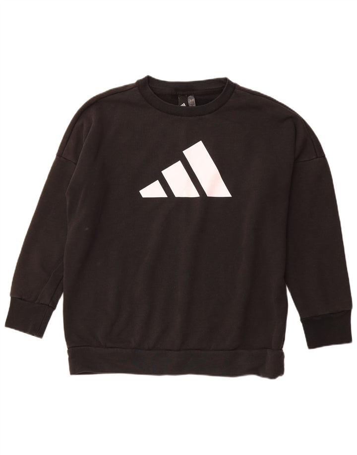Pulover supradimensionat pentru femei Primegreen ADIDAS UK 8/10 Mic Negru