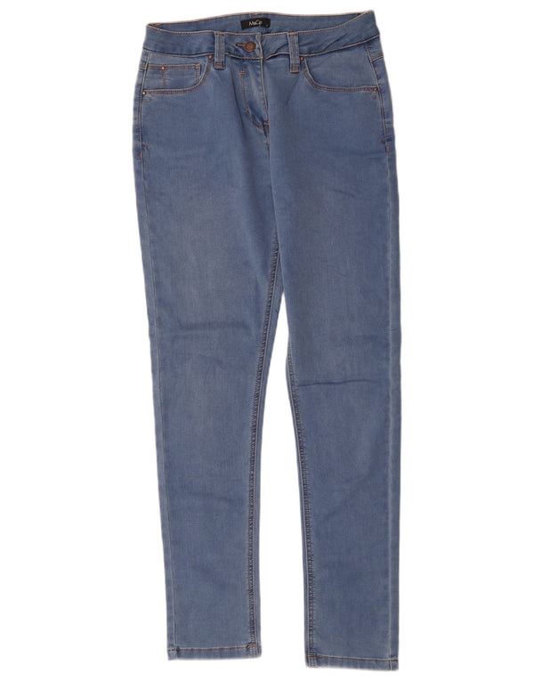 Blugi skinny pentru femei M&Co UK 12 Medium W28 L30 Blue Bumbac