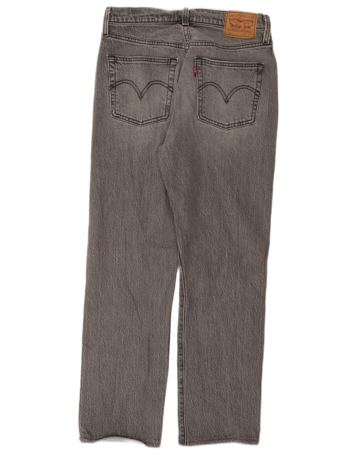 Blugi drepti 501 pentru femei Levi's W27 L28 bumbac gri