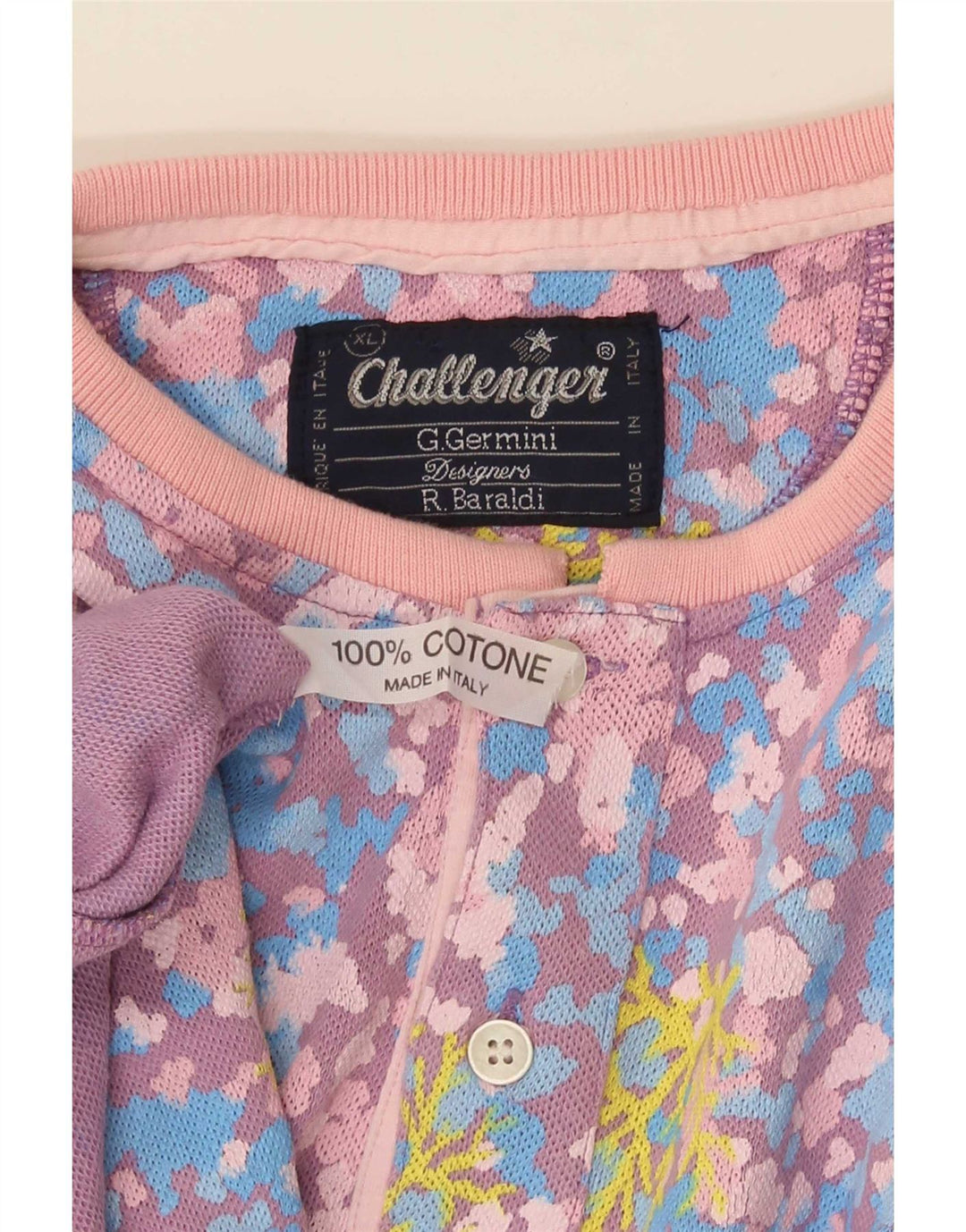 Tricou pentru bărbați Challenger Top XL Multicolor Floral Bumbac