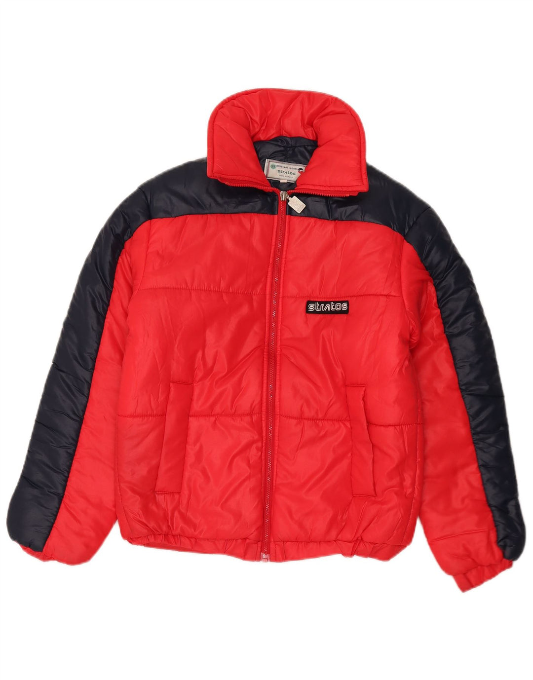 Jachetă căptușită pentru femei Stratos IT 44 Medium Red Colorblock Poliamidă