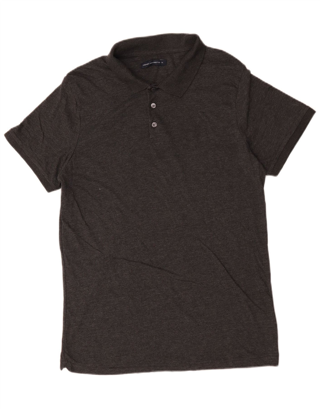 Tricou polo pentru bărbați French Connection XL, bumbac cu pete gri