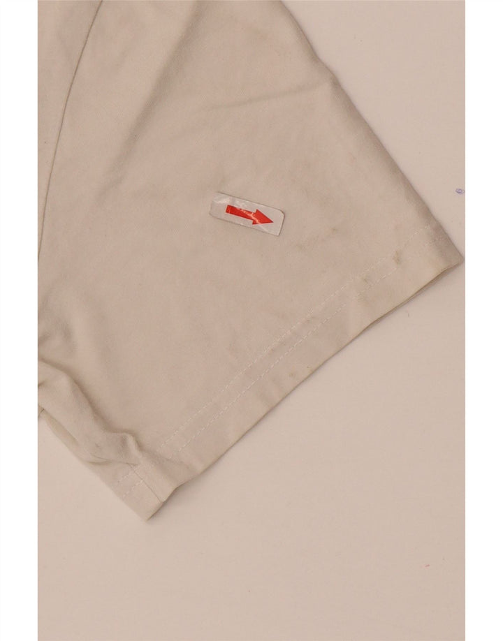 Tricou grafic pentru bărbați The North Face Top mic, alb, bumbac