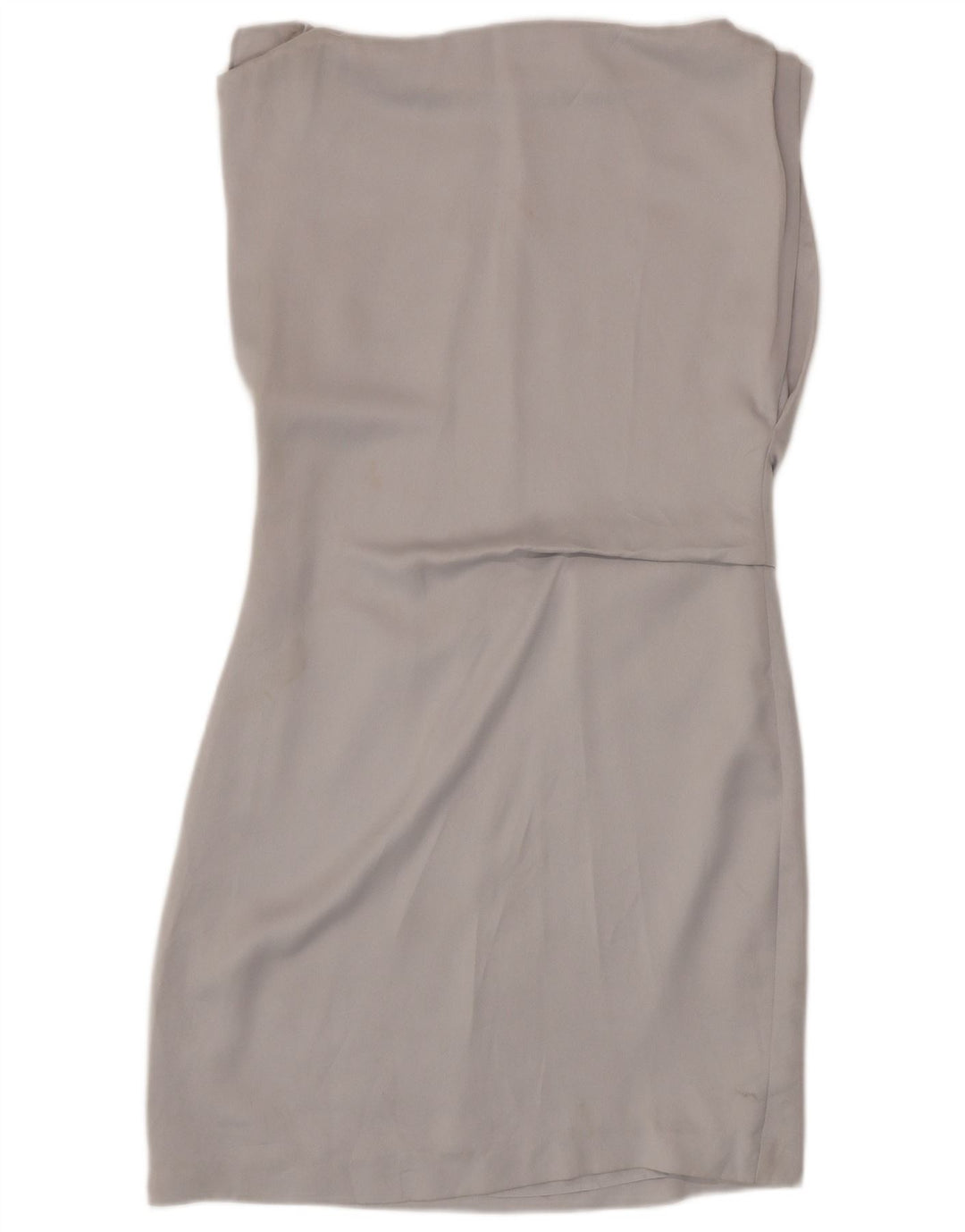 Rochie teacă fără mâneci pentru femei Reiss UK 12 Poliester gri mediu