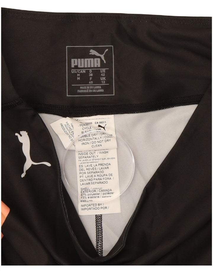 Leggings grafic PUMA pentru femei UK 12 Medium Black Colorblock Poliester