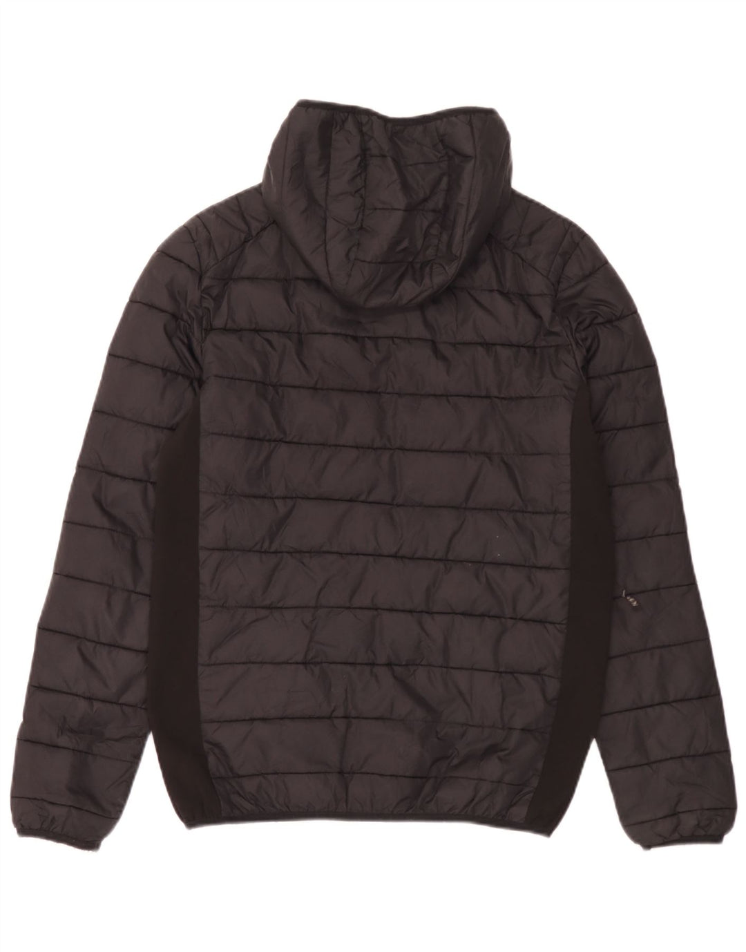 Jachetă căptușită cu glugă pentru bărbați Ellesse UK 36 Nylon negru mic