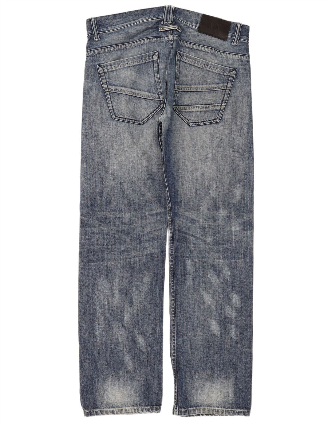 Blugi largi pentru bărbați Armani Exchange L32 L32 Bumbac albastru
