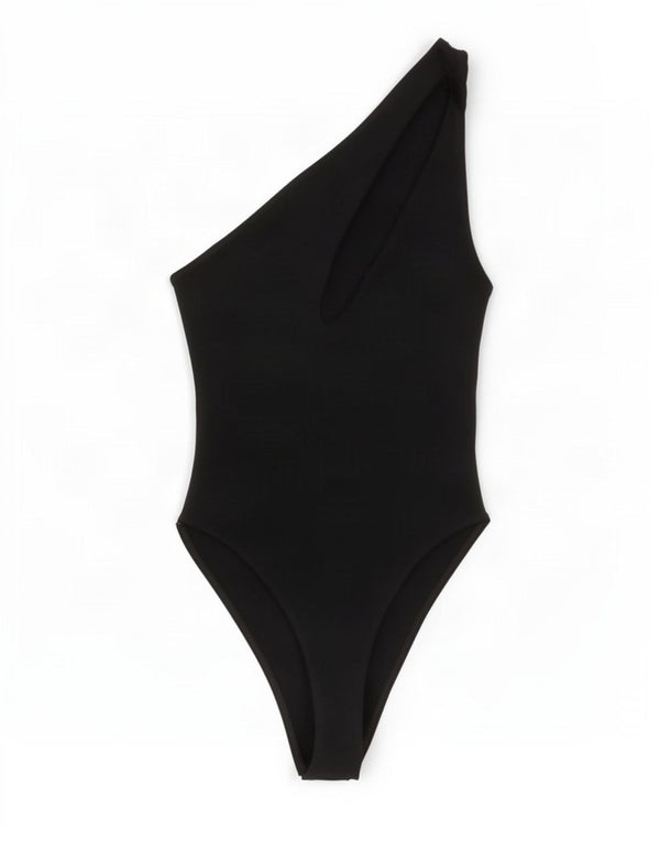 Body Zara Femei UK 8 Mic Negru Bumbac