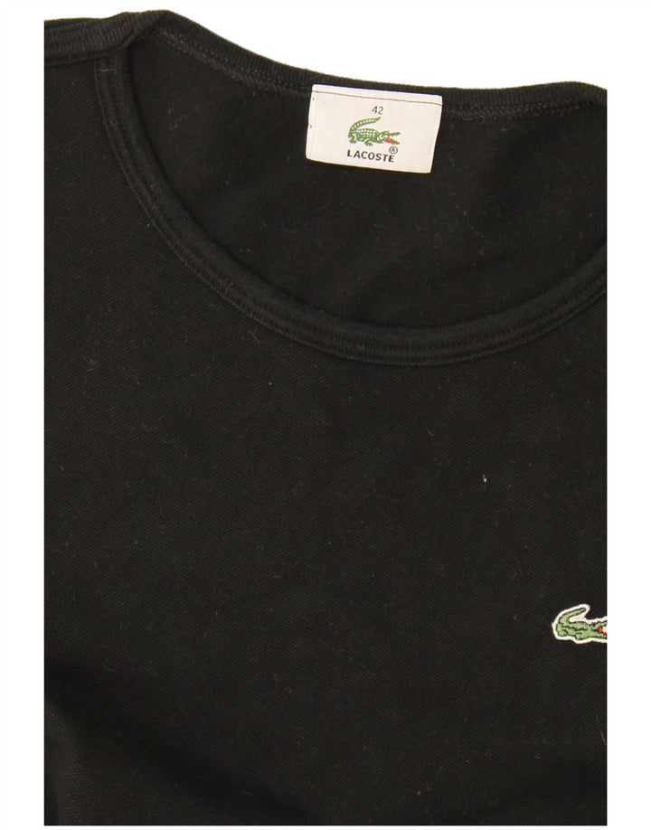 Tricou Lacoste Femei Top Marimea 42 Large Negru