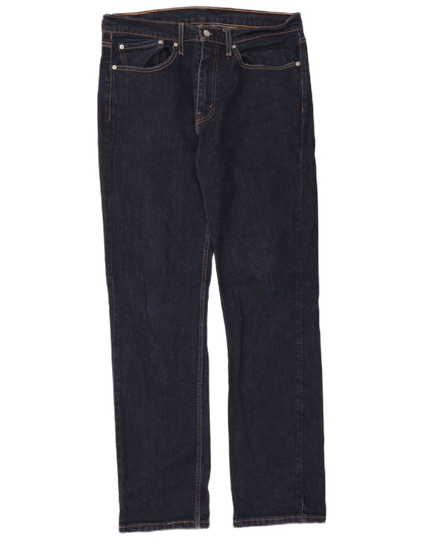 Blugi drepti pentru bărbați Levi's 514 W34 L34 bumbac bleumarin