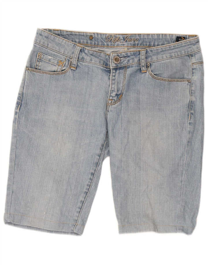 Pantaloni scurți din denim pentru bărbați Rifle W30 Medium Blue