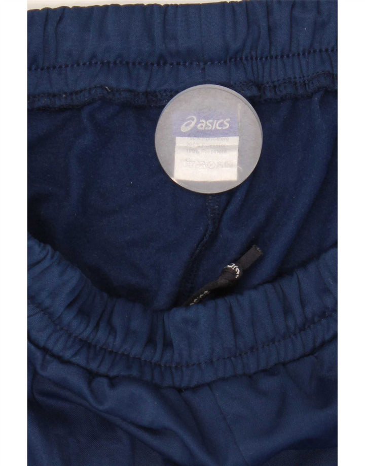 Pantaloni de trening Asics pentru bărbați Pantaloni de jogging mari poliester bleumarin