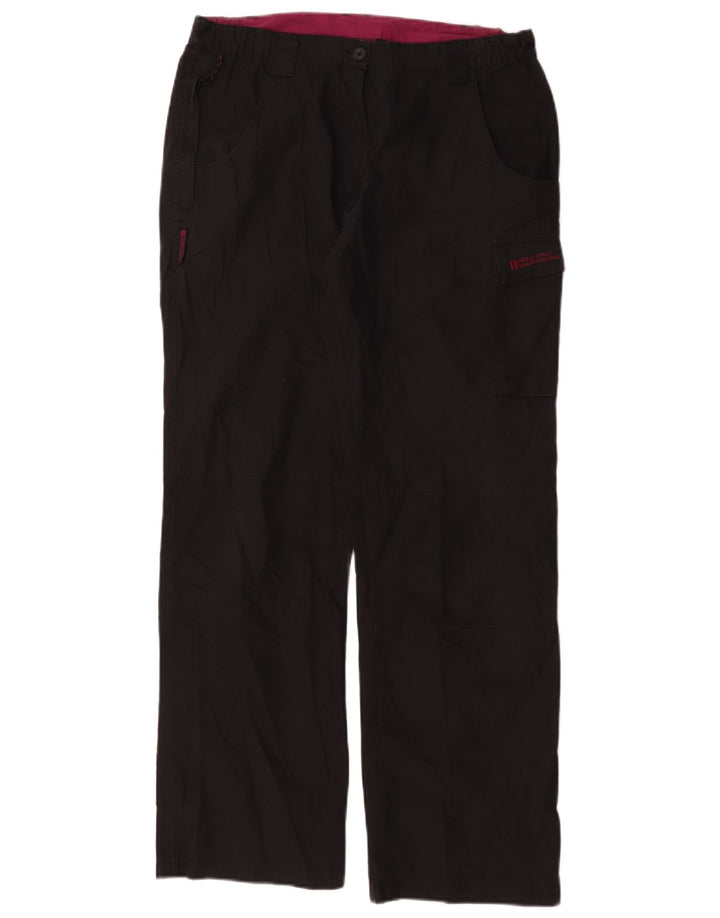 Mountain Warehouse Pantaloni cargo pentru femei UK 12 Medium W34 L31 Negru
