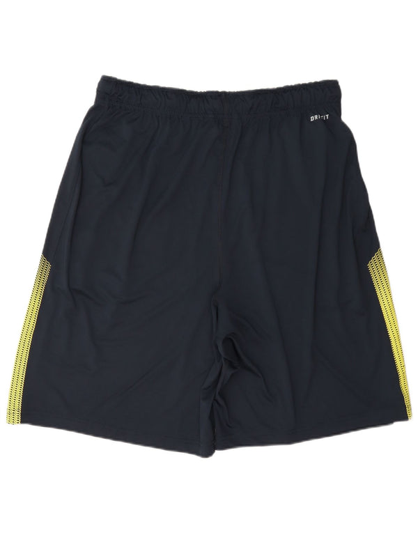 Pantaloni scurți sport Nike Dri Fit pentru bărbați, mari, bleumarin, poliester color bloc