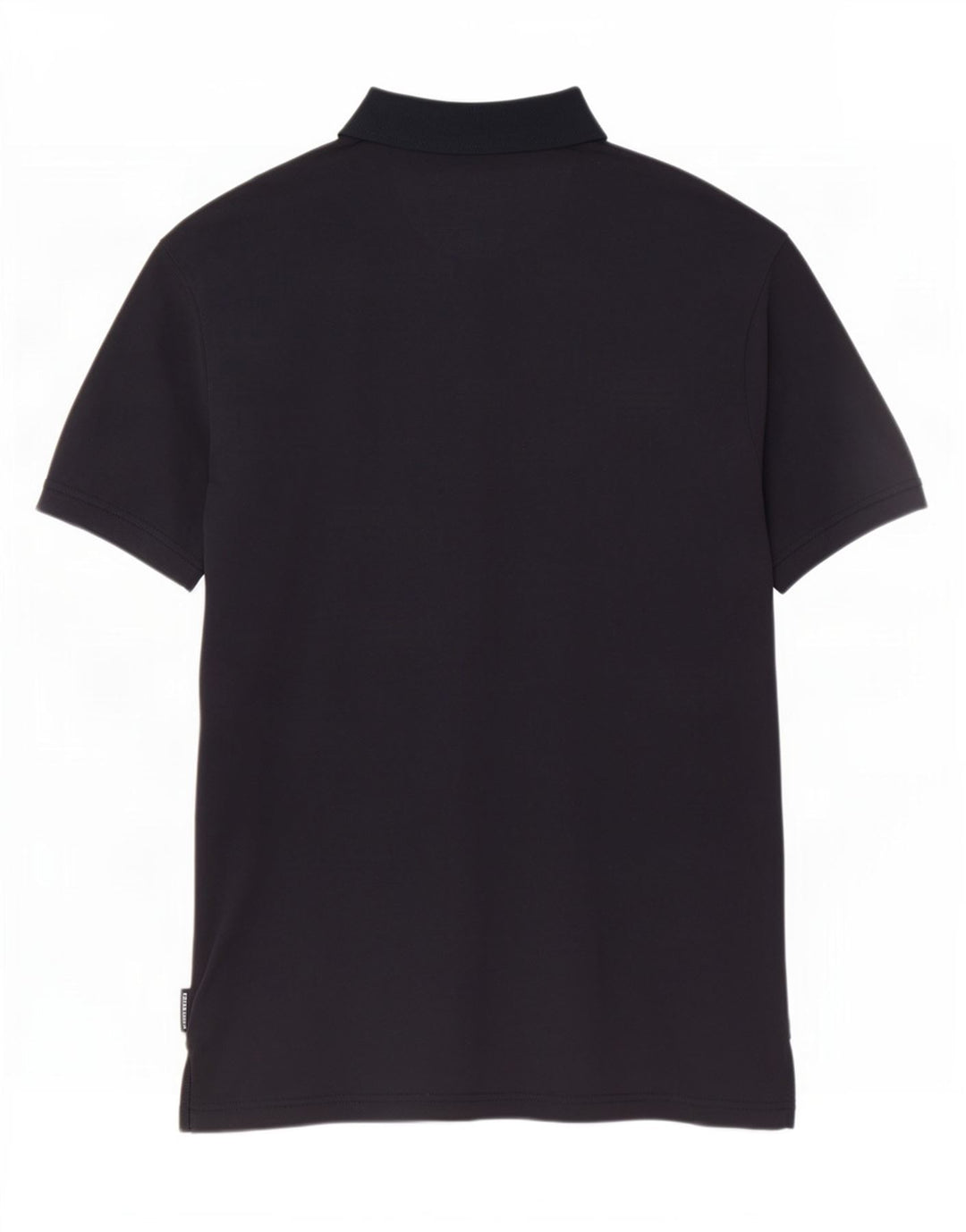 Cămașă polo Armani Exchange pentru bărbați, bumbac geometric, albastru marin mediu