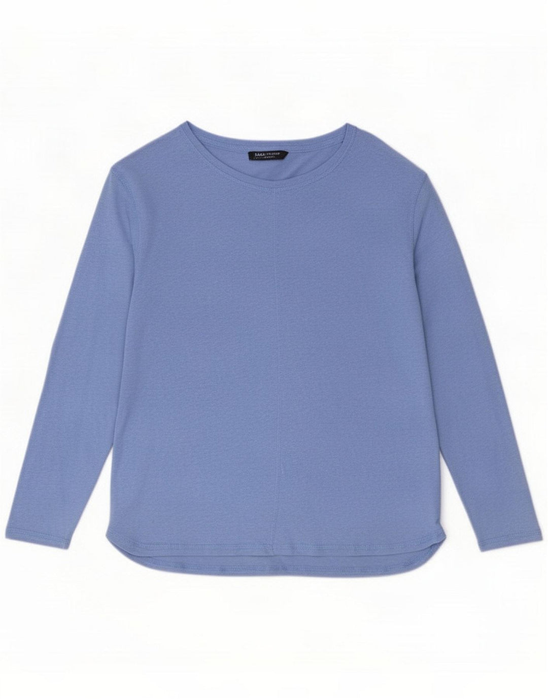 Marks & Spencer Top pentru femei cu mânecă lungă UK 14 Medium Blue Linen