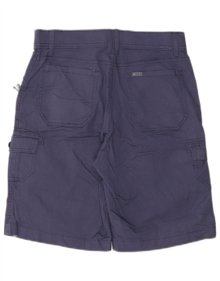 Pantaloni scurți cargo pentru bărbați LEE W30 Medium Bleumarin
