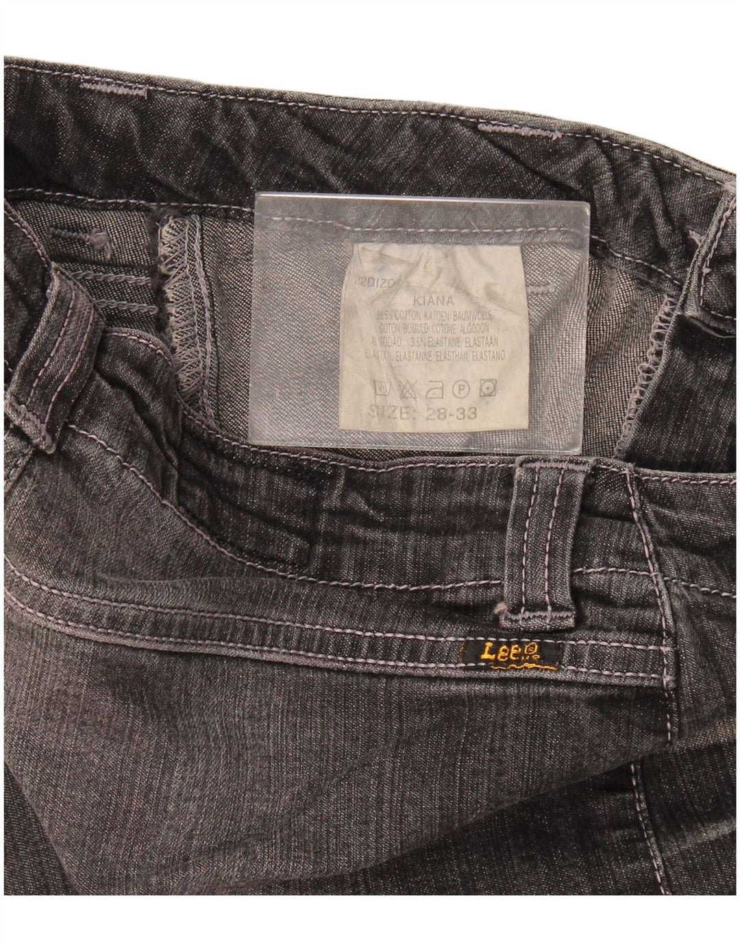 Blugi Lee pentru femei Kiana Bootcut W28 L29 gri