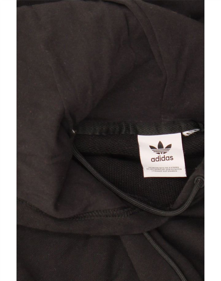 Pulover supradimensionat pentru femei ADIDAS UK 16 mare negru