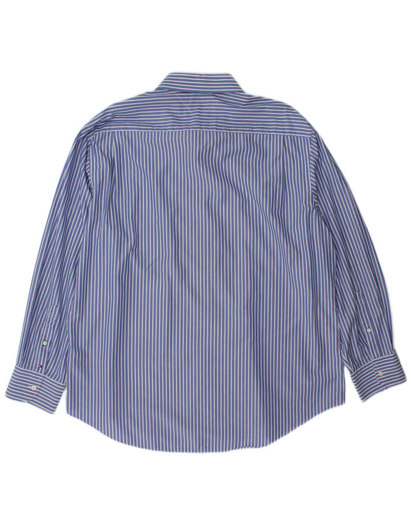 Cămașă pentru bărbați Tommy Hilfiger Mărimea 34/3518 2XL Bumbac cu dungi albastre