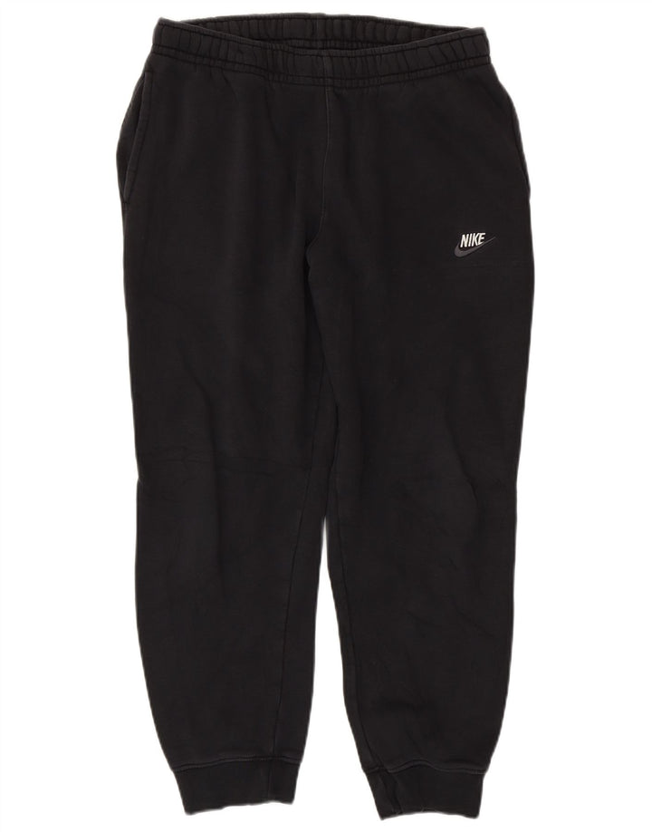 Pantaloni de trening pentru bărbați Nike Joggeri, bumbac mediu negru