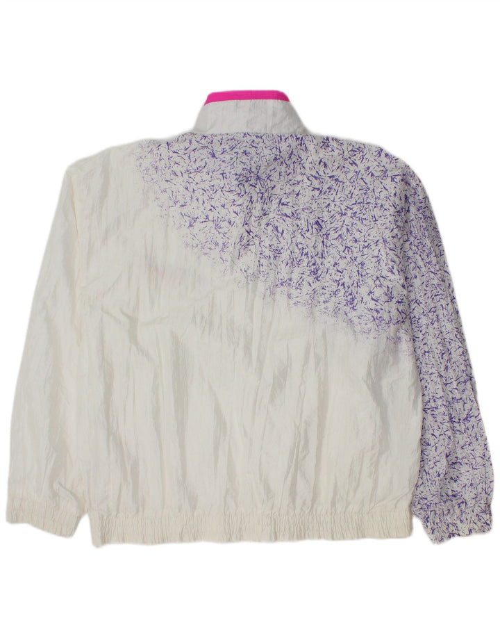 Jachetă de top pentru trening Fila, pentru femei, IT 50 XL, poliamidă albă pete