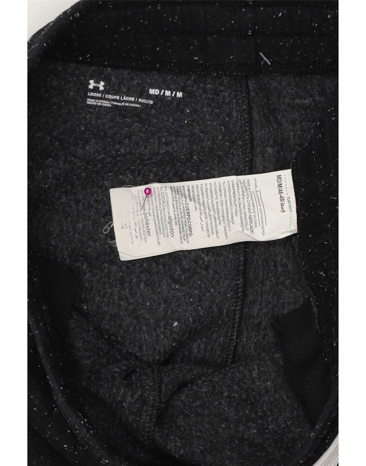 Pantaloni de antrenament grafic pentru bărbați Under Armour Pantaloni de jogging Medium Black Flecked