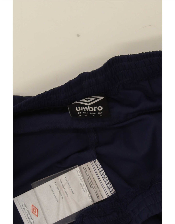 Pantaloni scurți sport Umbro pentru bărbați, poliester, albastru marin mediu