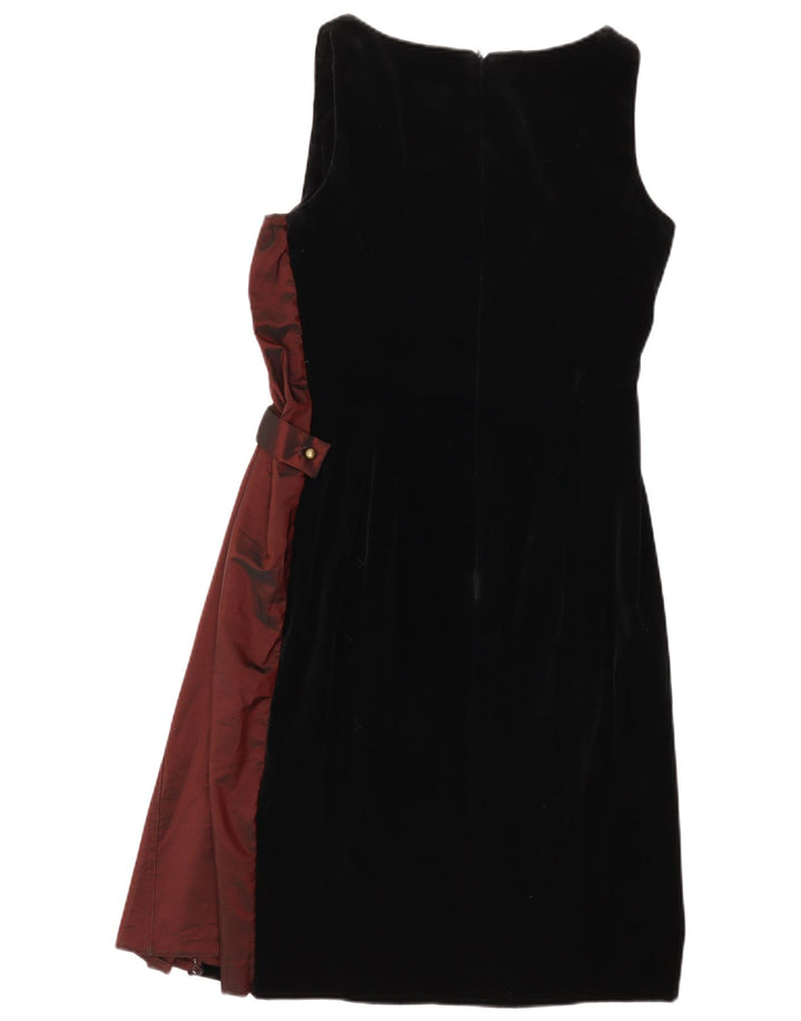 Blunauta Rochie Teacă Fără Mâneci pentru Femei IT 42 Medium Black Colorblock