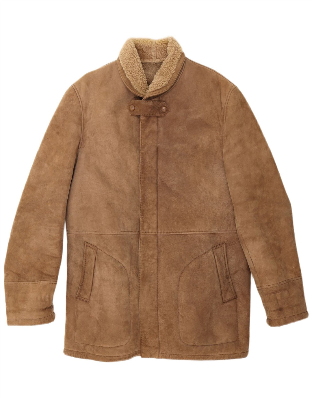 Jachetă din shearling pentru bărbați Everest IT 54 2XL bej
