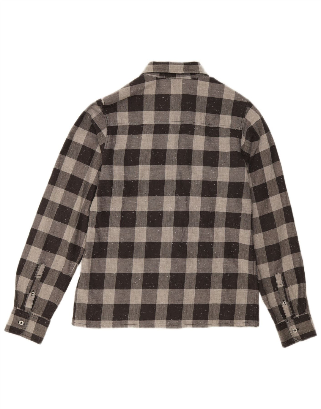 Cămașă de flanel pentru băieți Timberland 13-14 ani mic, gri, bumbac vichy