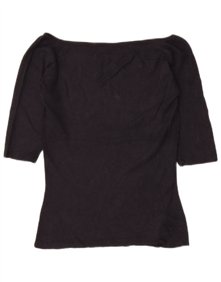 Bluză pentru femei Marks & Spencer UK 12 Medium Black Viscose