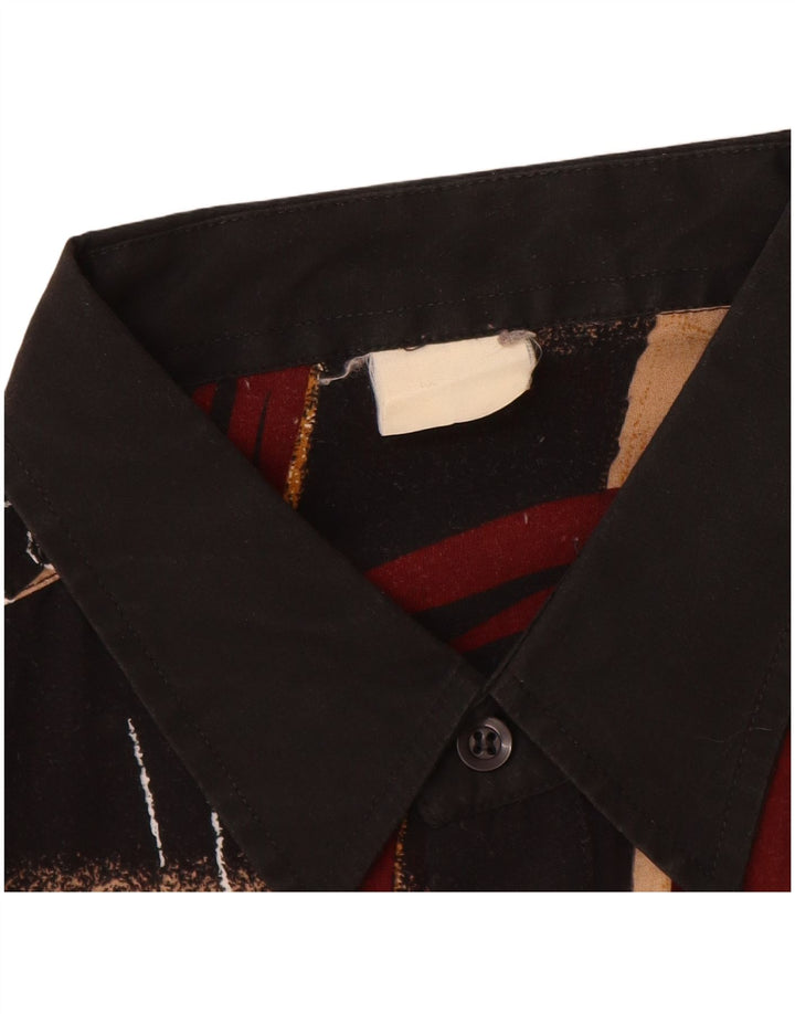 Cămașă pentru bărbați VINTAGE cu model abstract, XL, multicoloră