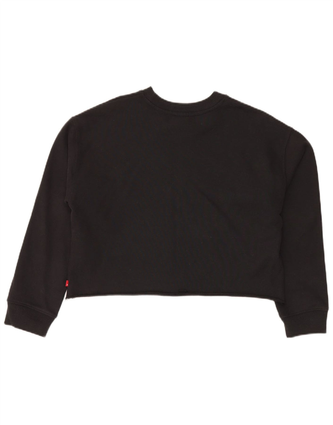 Levi'S Pulover oversized Crop pentru femei UK 6 XS Negru cu dungi