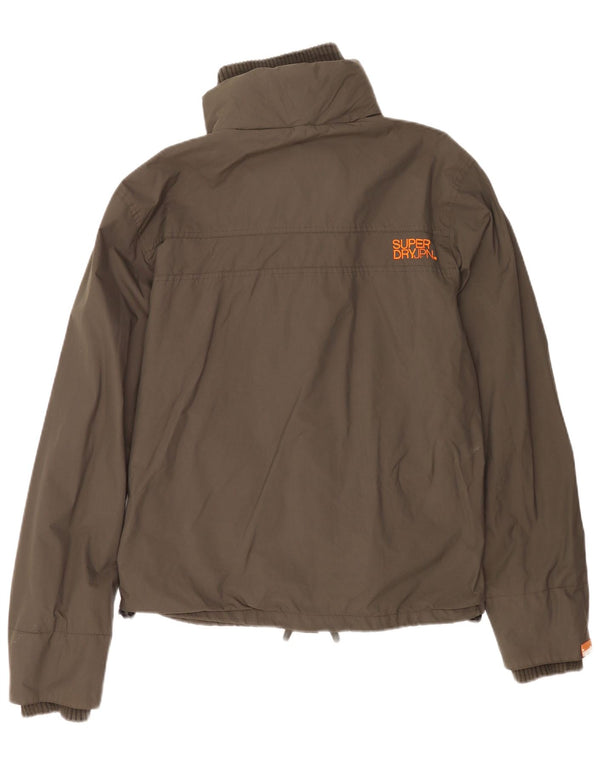 Jachetă de ploaie Superdry pentru femei UK 18 XL Kaki Nylon