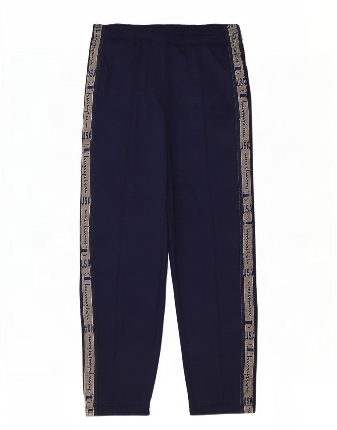 Pantaloni de trening cu grafic pentru bărbați Champion, mari, bleumarin, color block