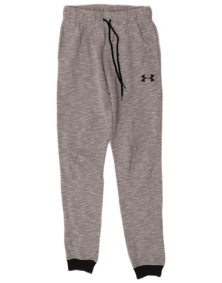 Pantaloni de trening Under Armour Cold Gear pentru bărbați, pantaloni de jogging, mici, gri pete